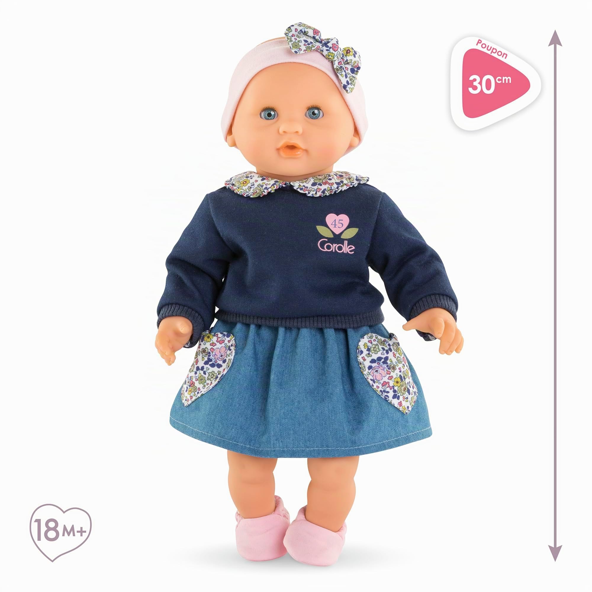 corolle-mon-premier-poupon-b-b-c-lin-jeanne-30-cm-anniversaire image 2