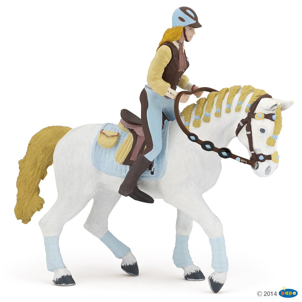 papo-chevaux-cavali-re-fashion-bleue-figurine image 7