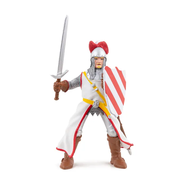 papo-medieval-figurine-lancelot-chevalier-p-e-et-bouclier image 1