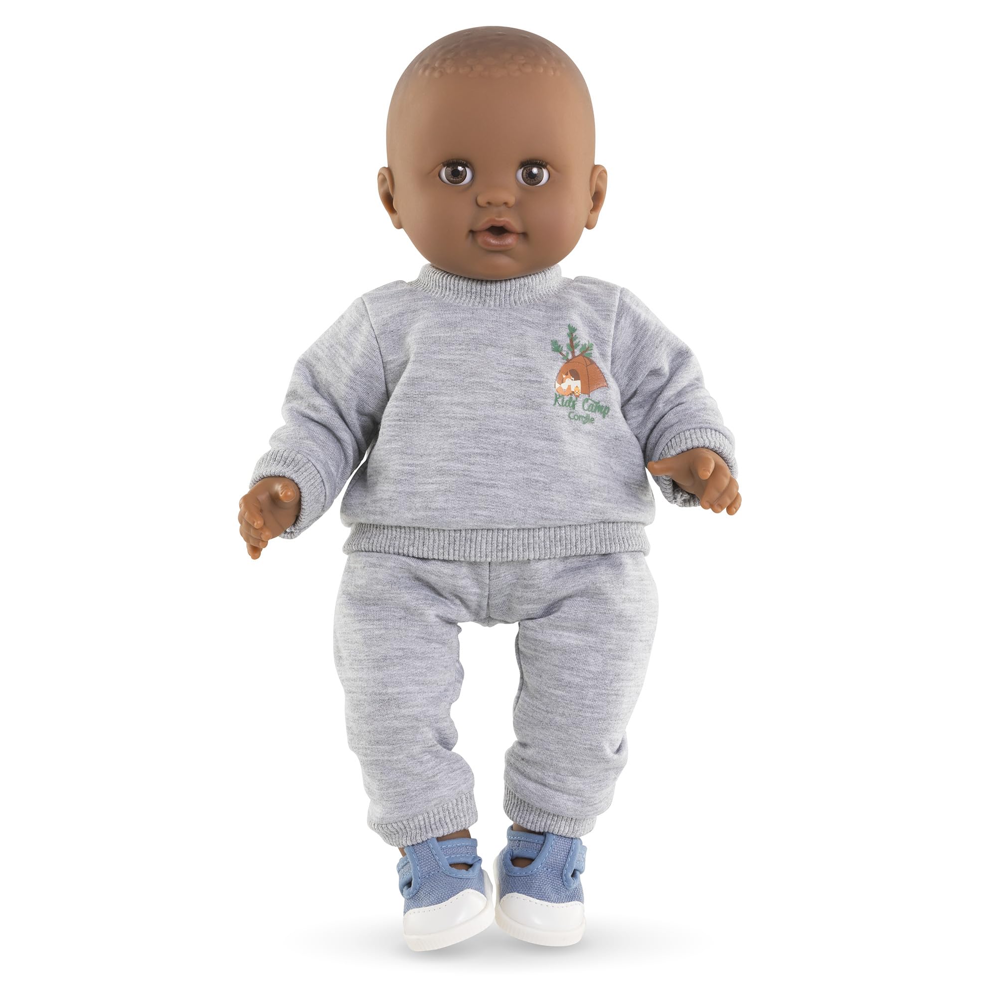 corolle-mon-grand-poupon-jogging-gris-petit-explorateur-poupon-36cm image 3