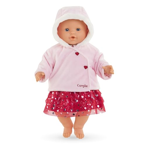 corolle-mon-grand-poupon-manteau-p-tales-de-c-urs-v-tement-36cm-rose image 6