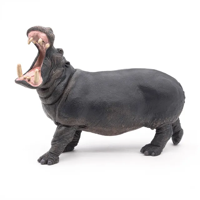 papo-wildlife-hippopotame-figurine-savane image 1