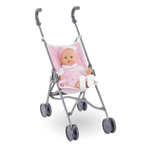 corolle-mon-grand-poupon-poussette-canne-rose-36-42cm image 7