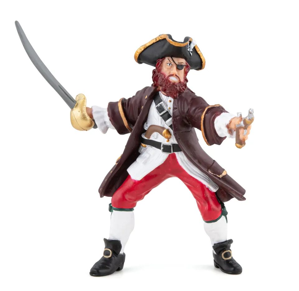papo-pirates-figurine-barberousse-rouge-capitaine image 1