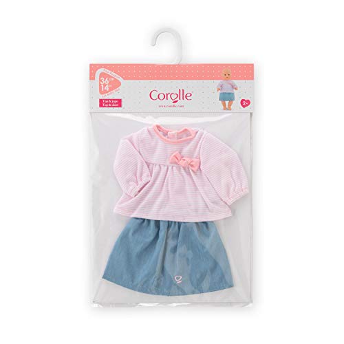 corolle-mon-grand-poupon-top-et-jupe-v-tement-36cm image 8
