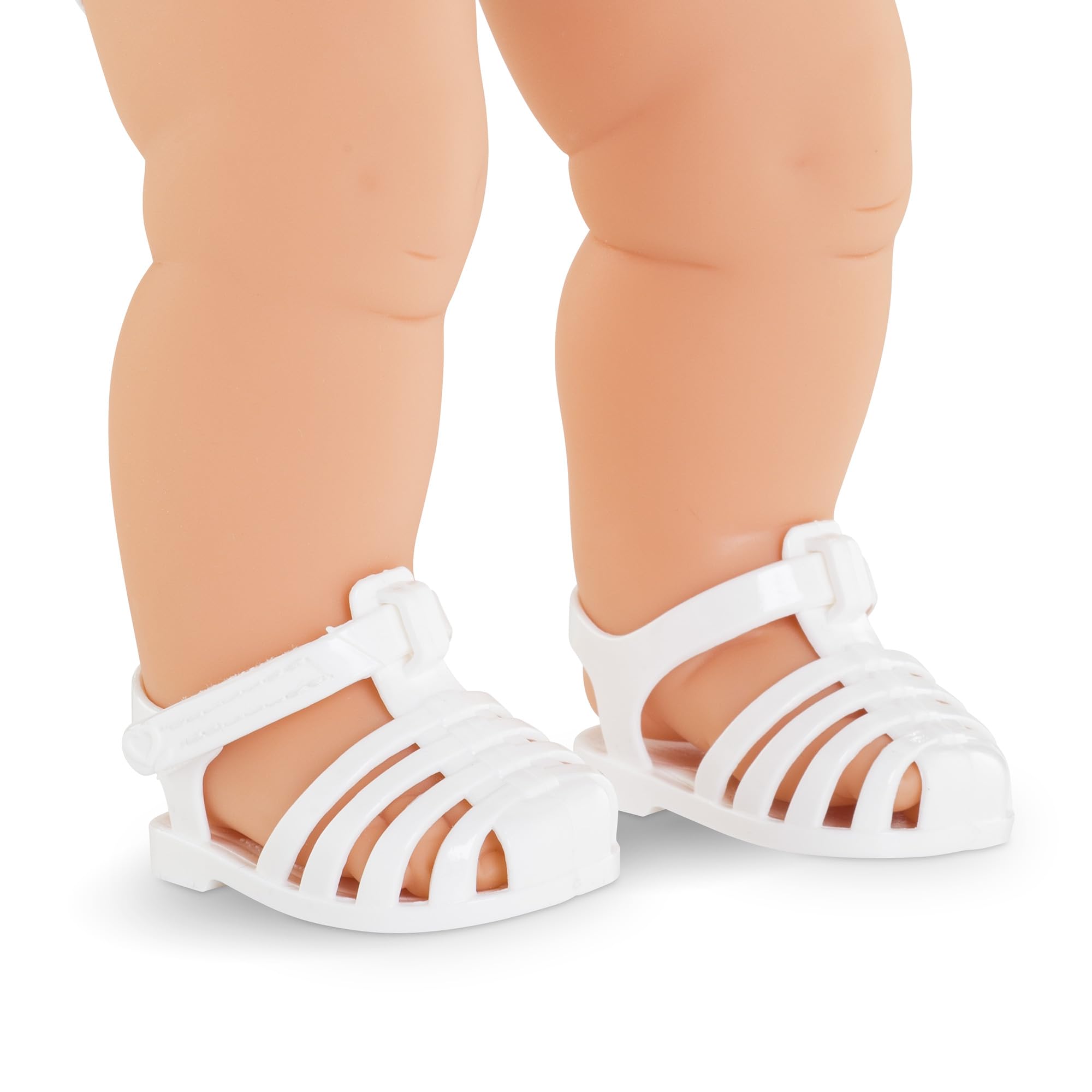 mon-grand-poupon-sandales-blanches-chaussures-poupon-36-cm image 4