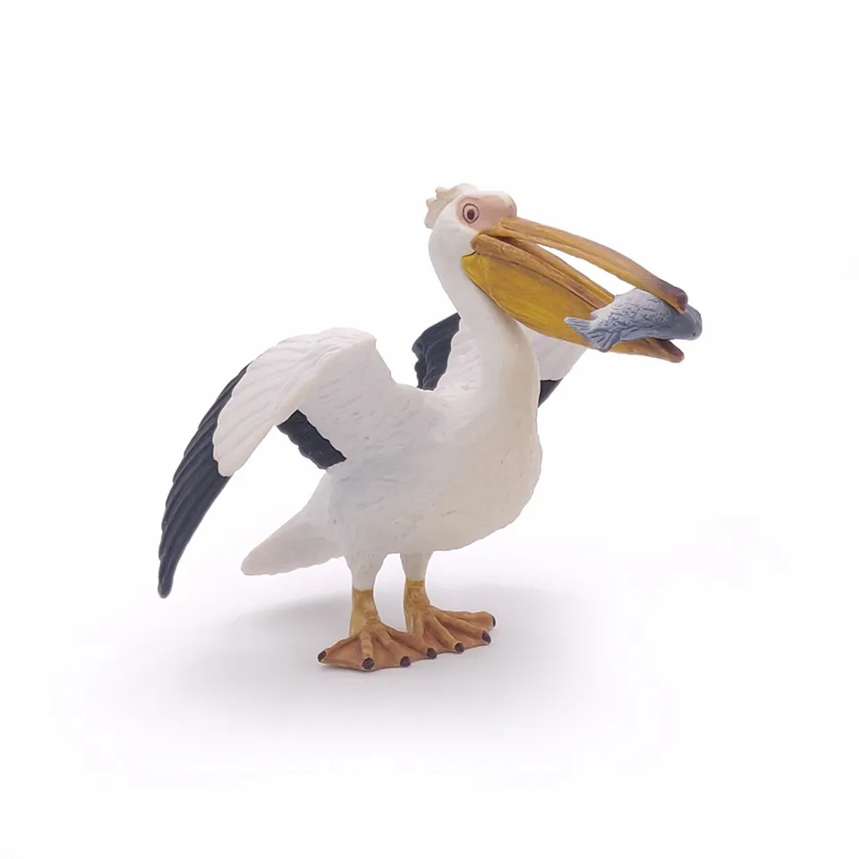 papo-marine-world-figurine-p-lican-jouet-oiseau-bec-poche image 1