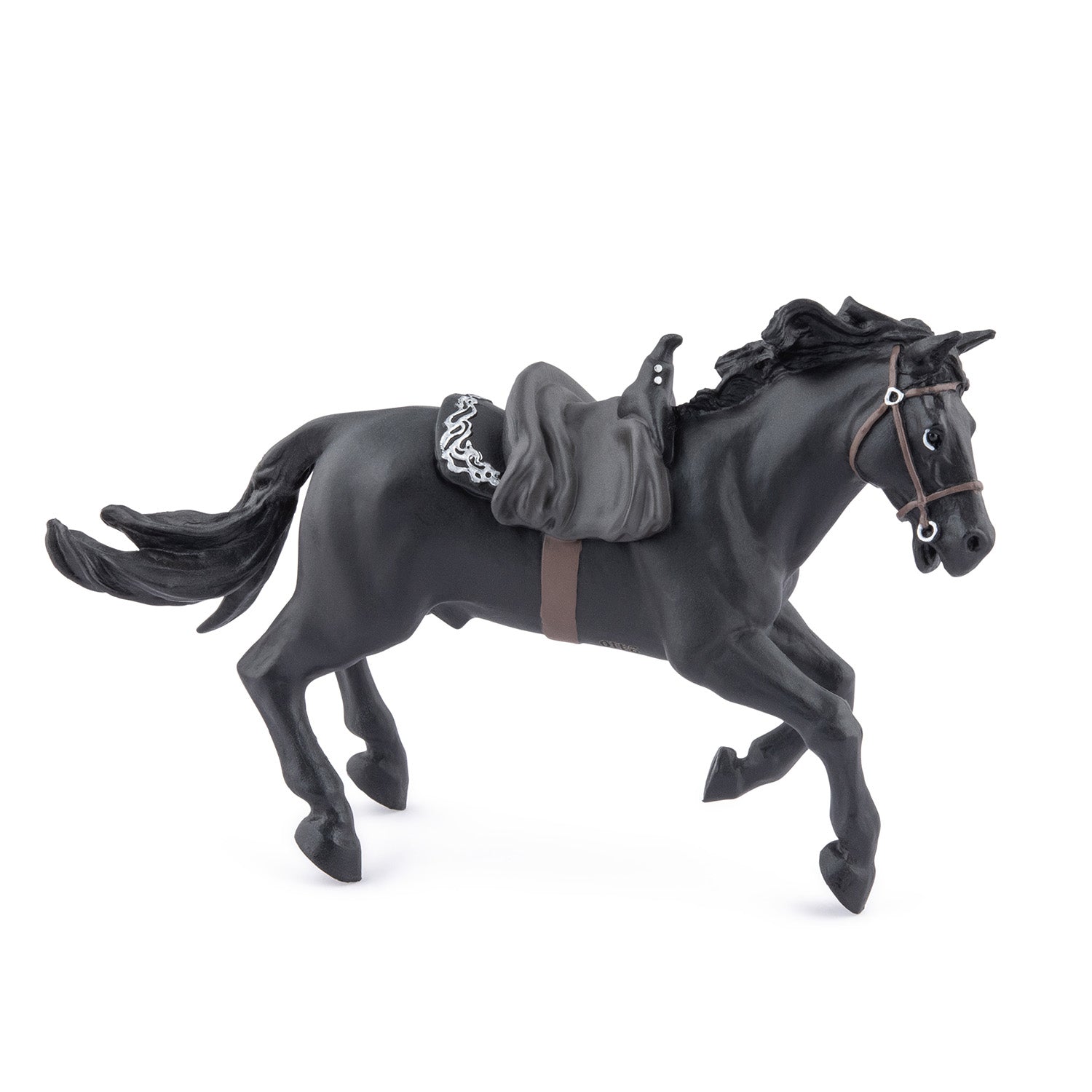papo-historicals-cheval-de-zorro-figurine-cheval-noir-tornado image 7