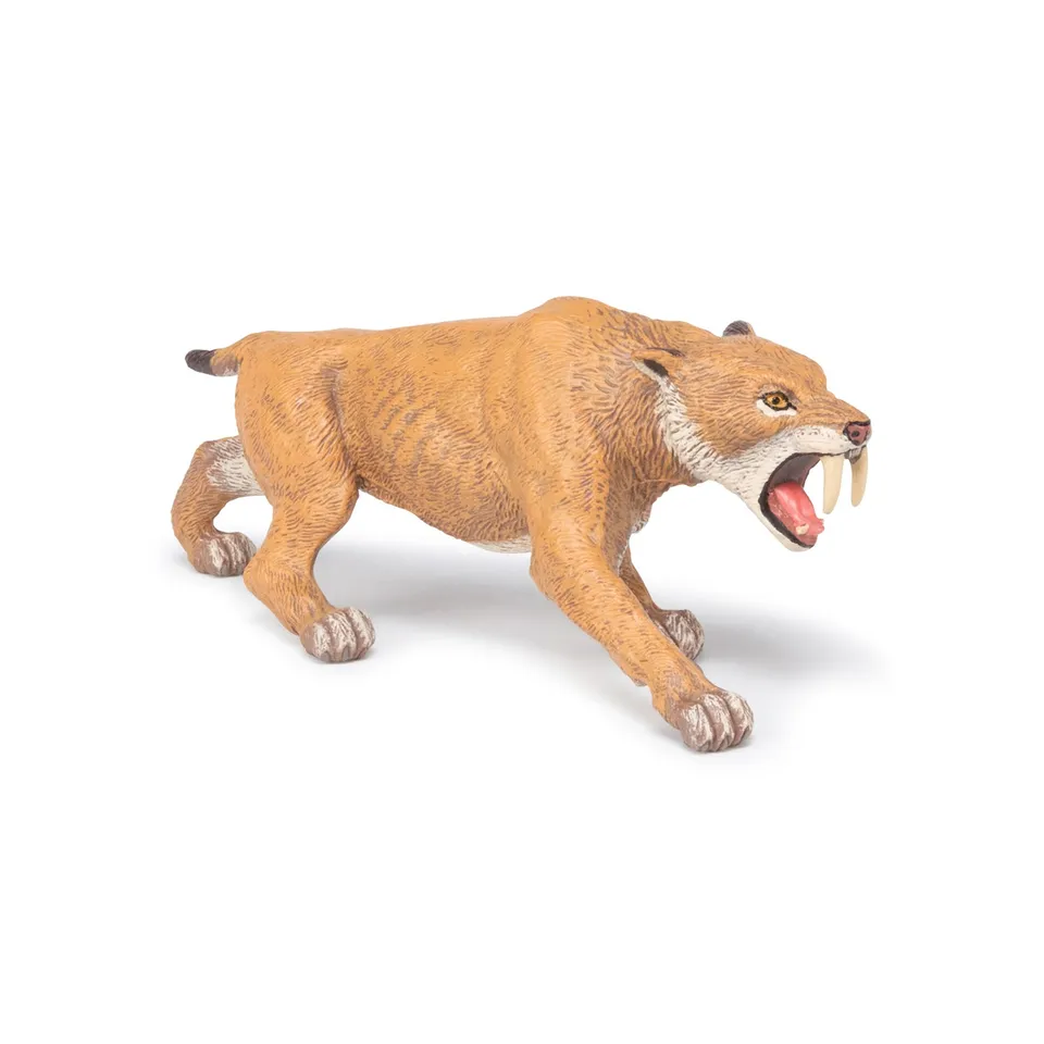 papo-dinosaurs-figurine-smilodon-dents-de-sabre image 1