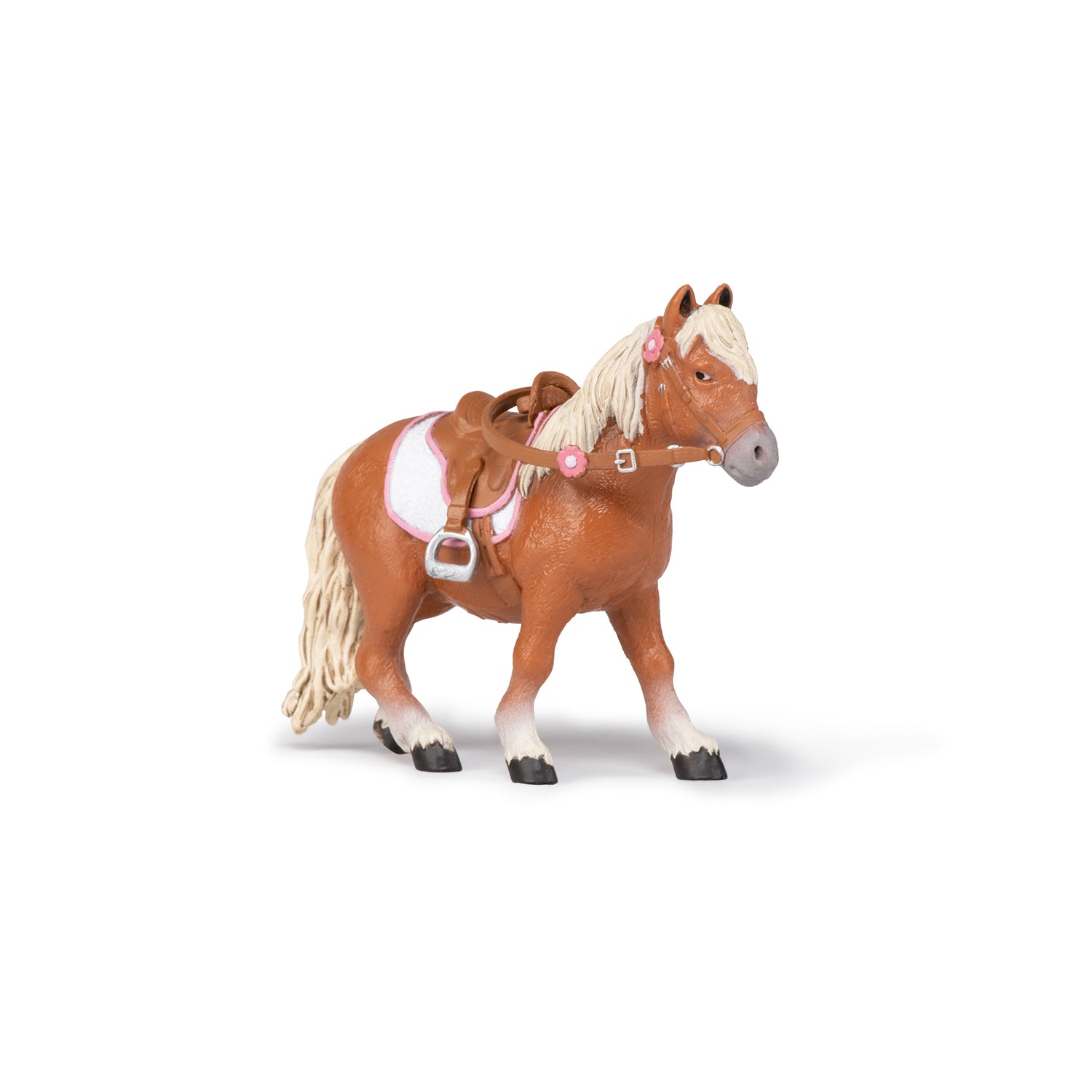 papo-horses-figurine-poney-shetland-avec-selle image 4