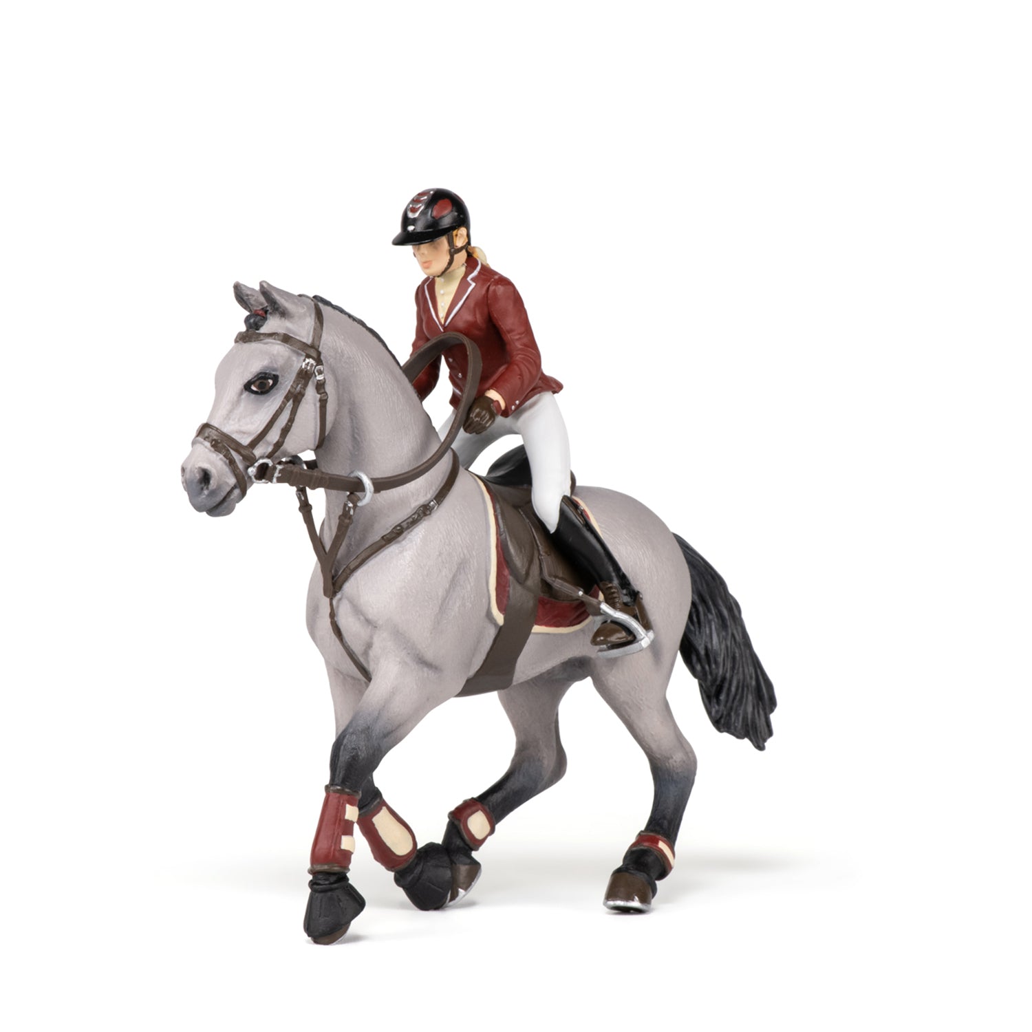 papo-horses-figurine-cheval-de-concours-et-cavali-re image 2
