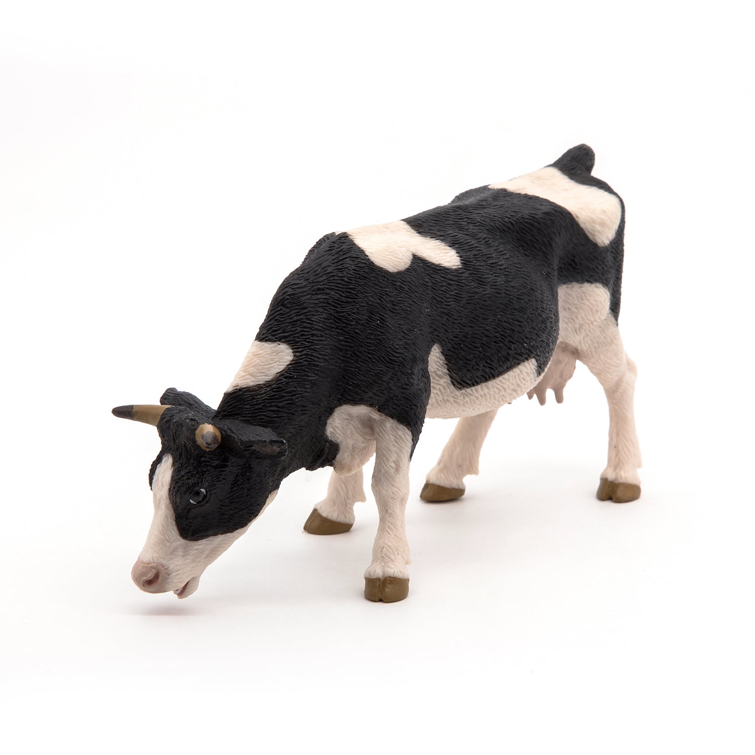 papo-farmyard-friends-vache-noire-et-blanche-figurine-broutant image 6
