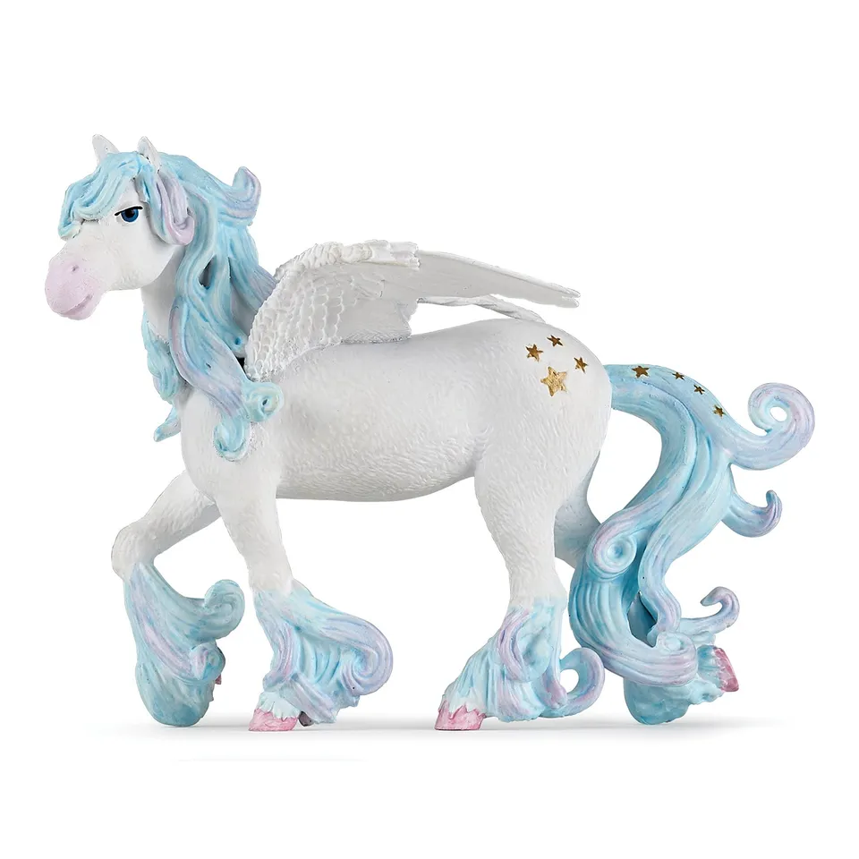 papo-monde-enchant-p-gase-figurine-crini-re-bleue image 1
