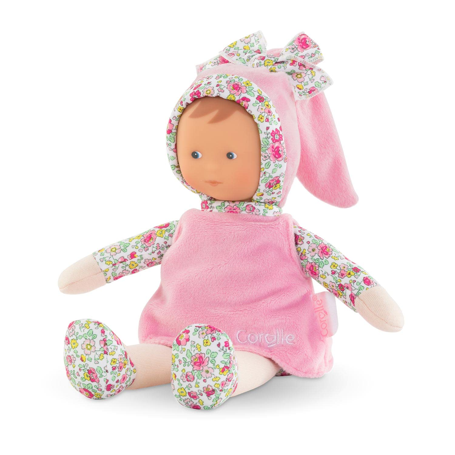 corolle-mon-doudou-miss-rose-jardin-en-fleurs-doudou-25-cm-naissance image 1
