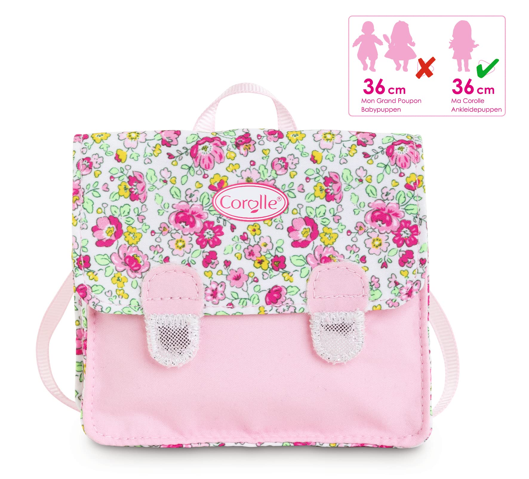 ma-corolle-cartable-fleuri-accessoire-poup-e-36-cm-cole image 4