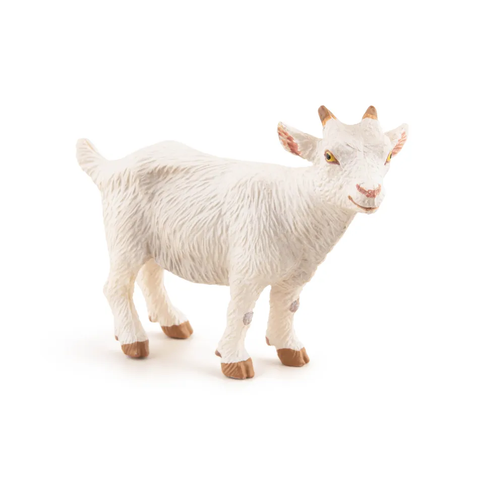 papo-farmyard-friends-chevreau-blanc-figurine-ferme image 1