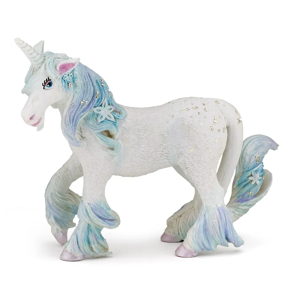 papo-monde-enchant-figurine-licorne-des-glaces image 1
