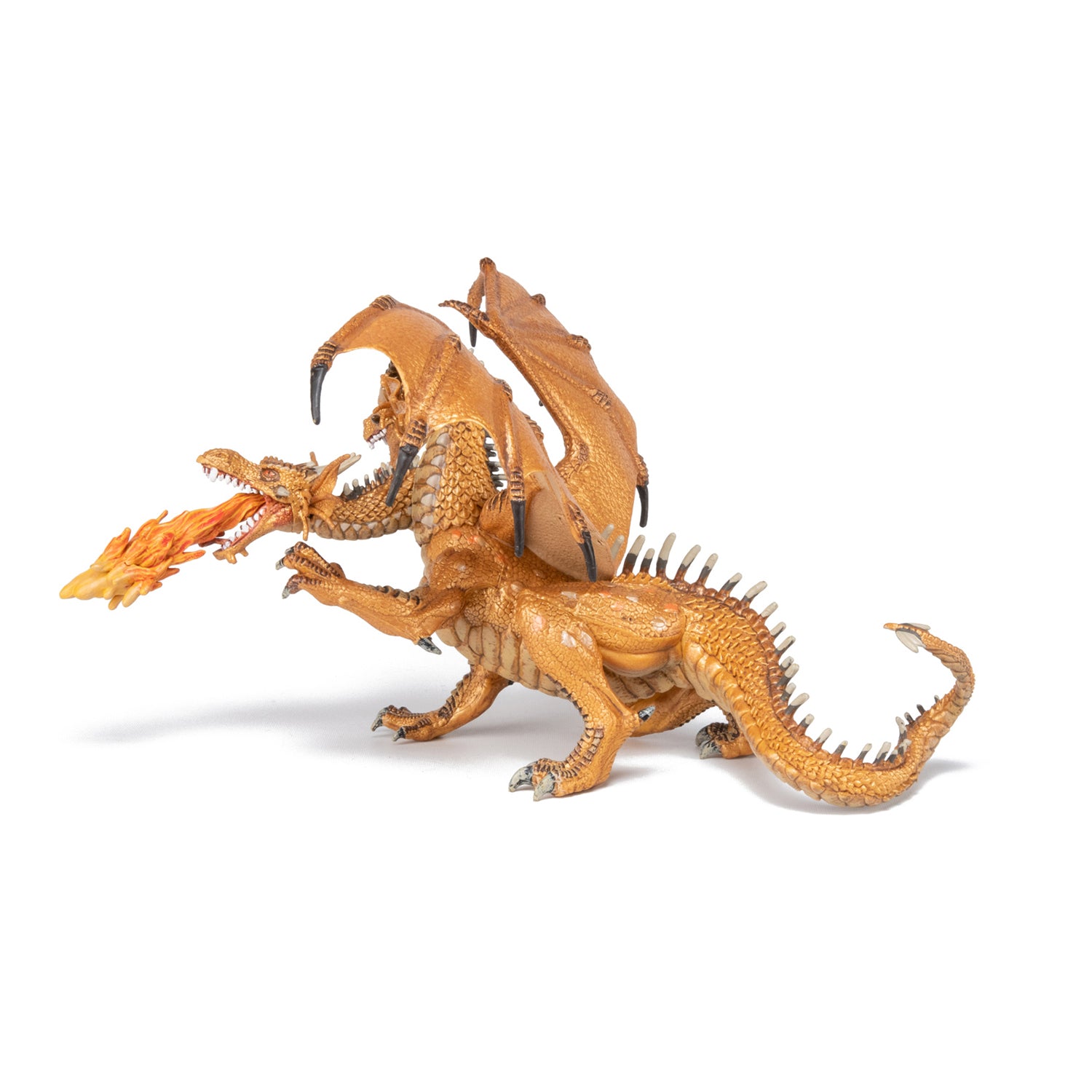 papo-fantasy-figurine-dragon-deux-t-tes-or image 7