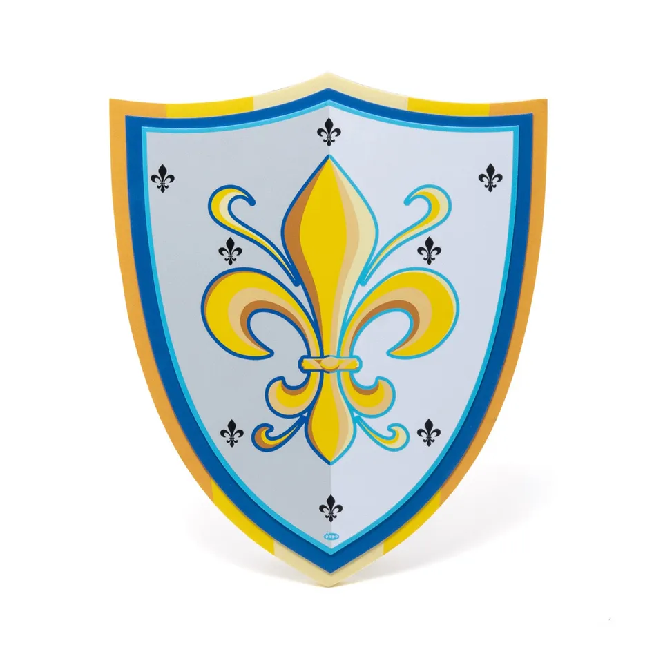 papo-foam-sets-bouclier-fleur-de-lys-pour-enfant-3-8-ans image 1