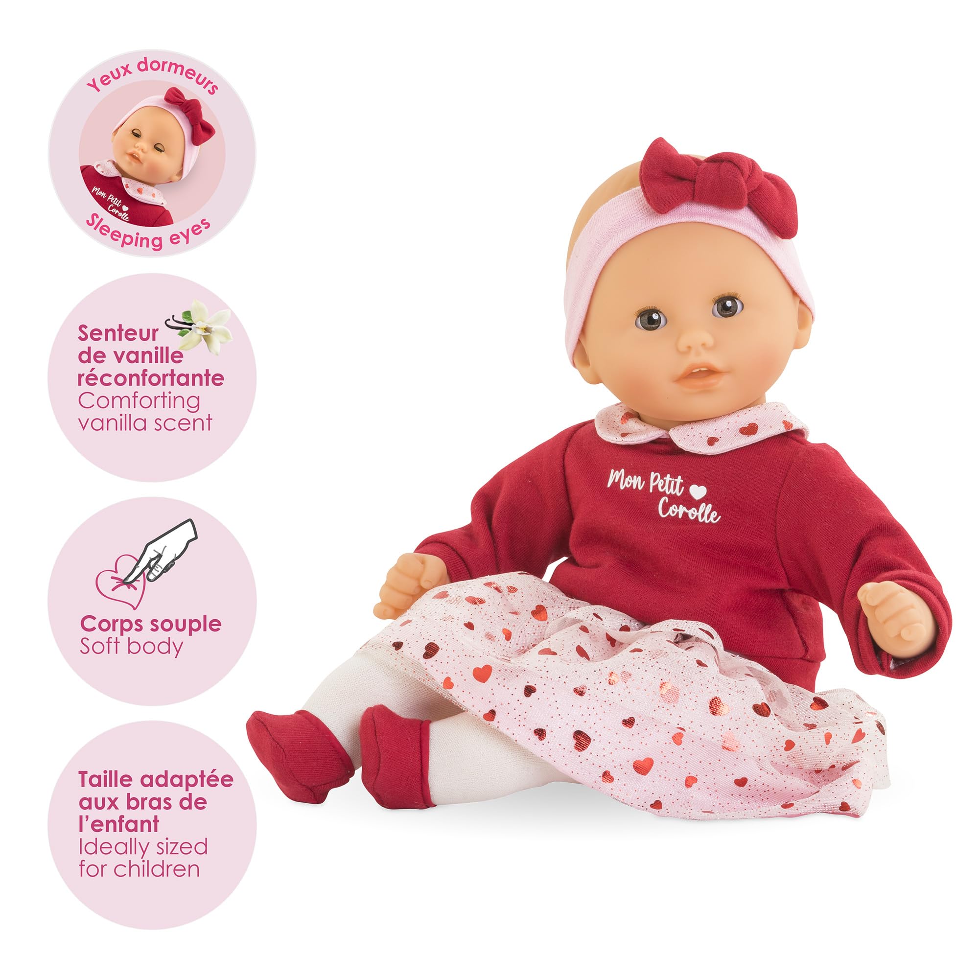 corolle-mon-premier-b-b-calin-margaux-poupon-30-cm-yeux-dormeurs image 3
