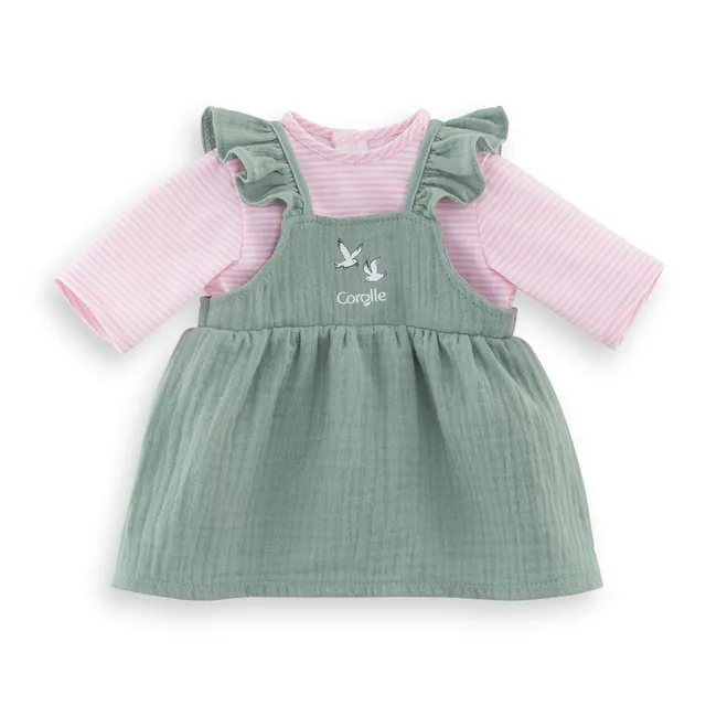 corolle-mon-grand-robe-volants-t-shirt-poup-e-42-cm-2-ans image 1