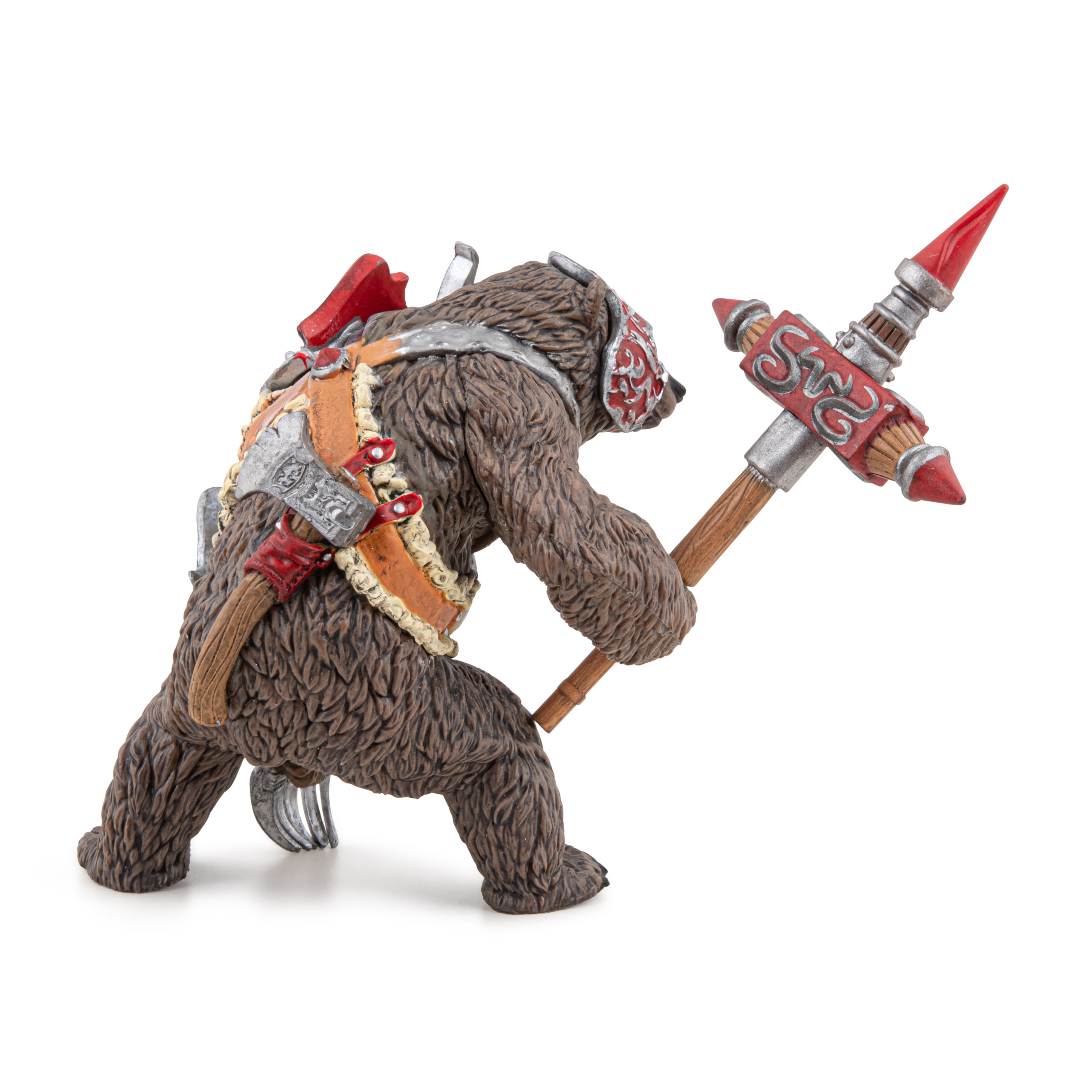 papo-fantasy-mutant-ours-figurine-guerrier-armure image 4