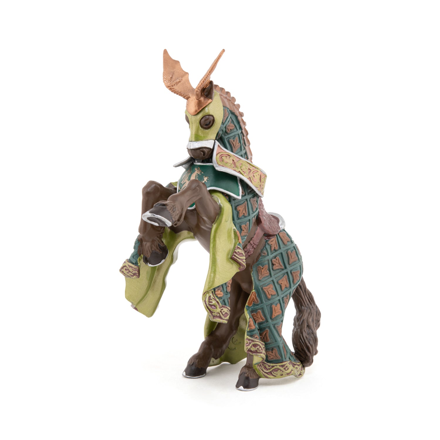 papo-medieval-cheval-ma-tre-des-armes-dragon-figurine image 3