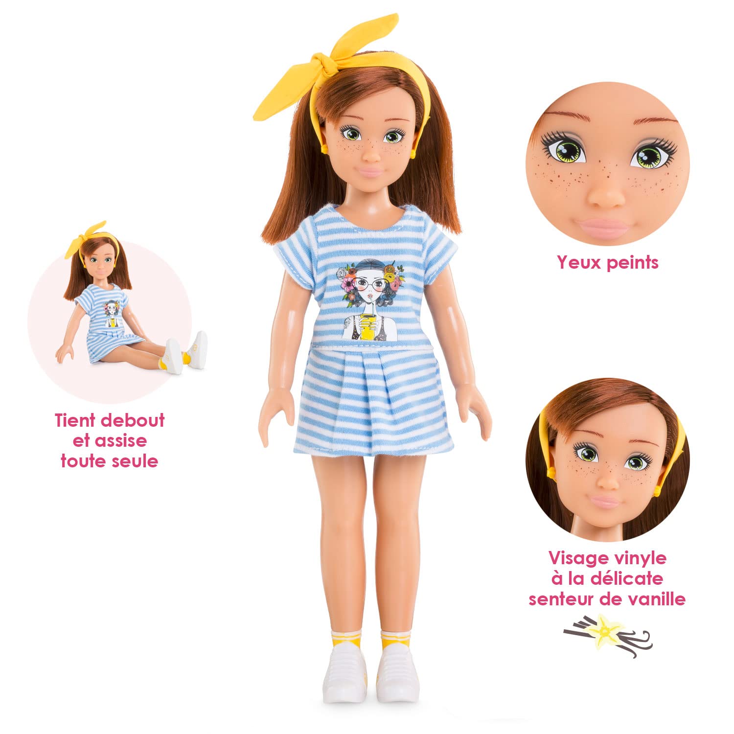 corolle-girls-zo-nature-et-aventure-poup-e-28-cm-rousse image 3