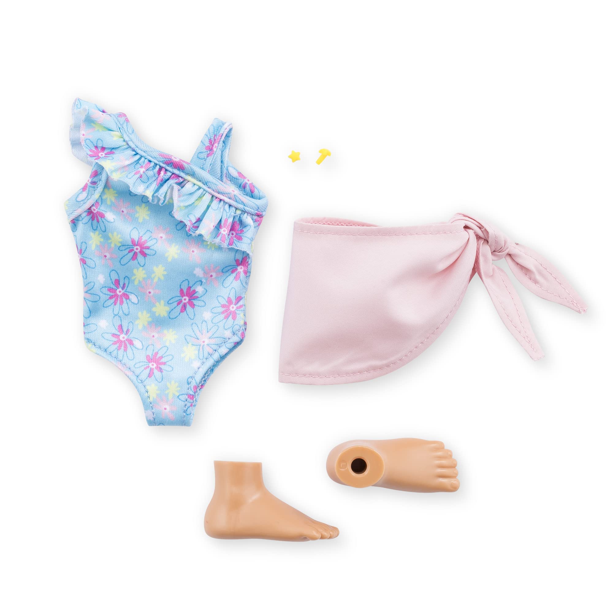 corolle-girls-coffret-zo-la-plage-poup-e-28cm-5-accessoires image 8