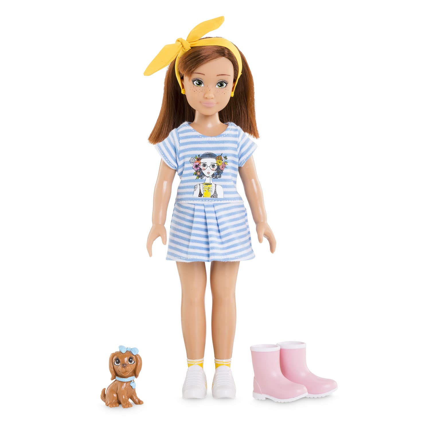 corolle-girls-zo-nature-et-aventure-poup-e-28-cm-rousse image 1