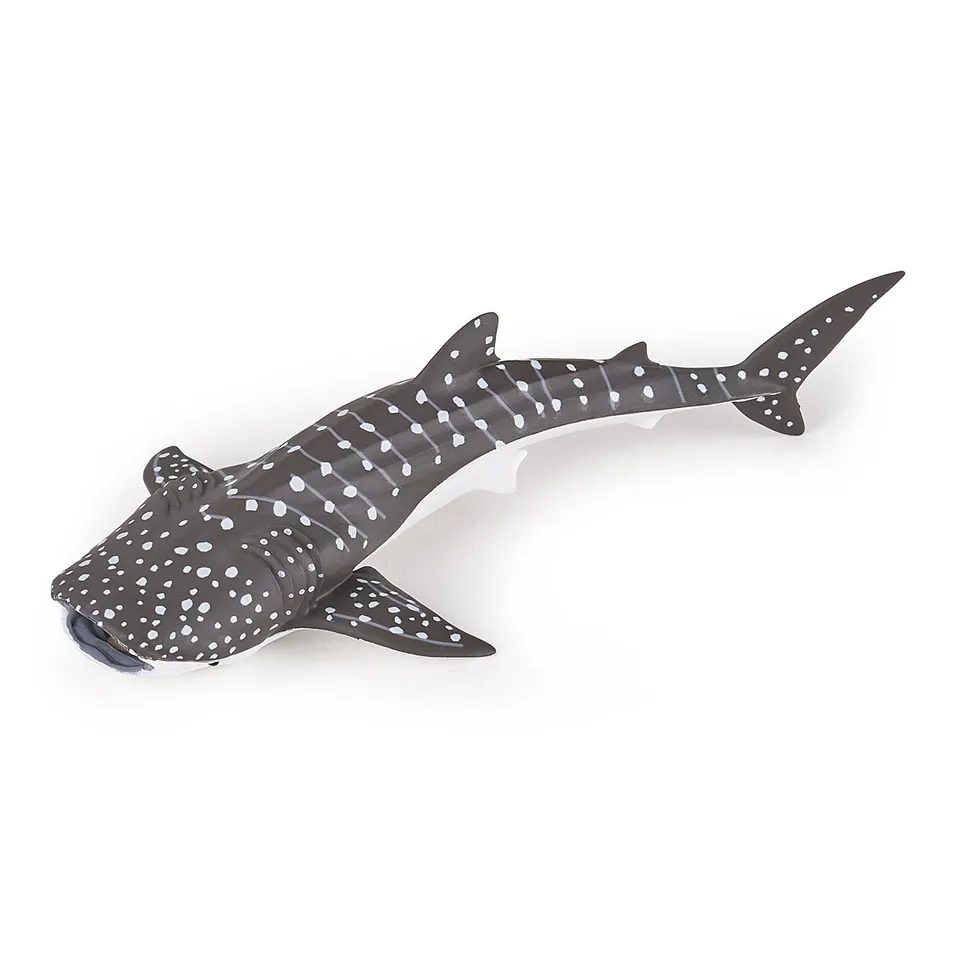 papo-marine-world-jeune-requin-baleine-figurine-bleu-tachet image 1