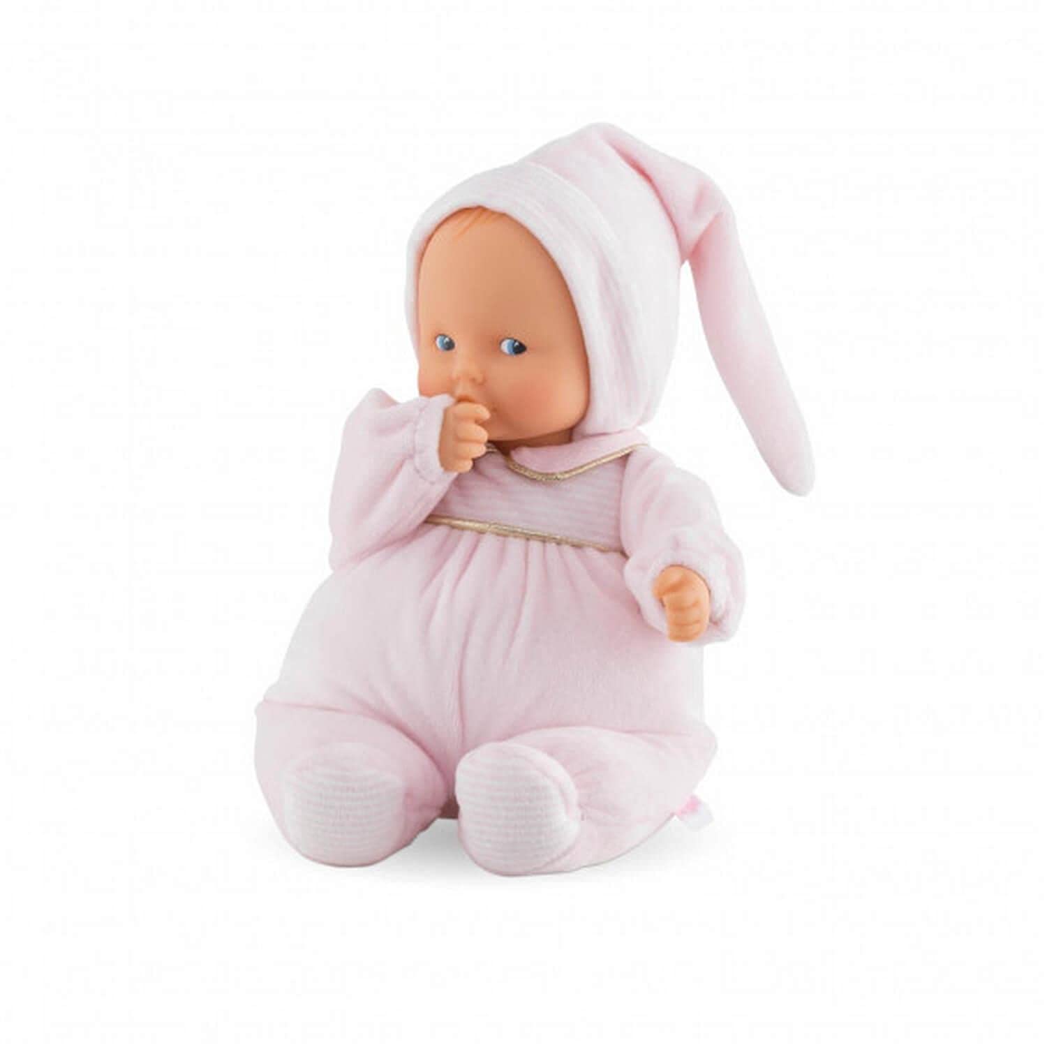 corolle-mon-doudou-babipouce-pays-des-r-ves-doudou-28-cm-vanille image 1