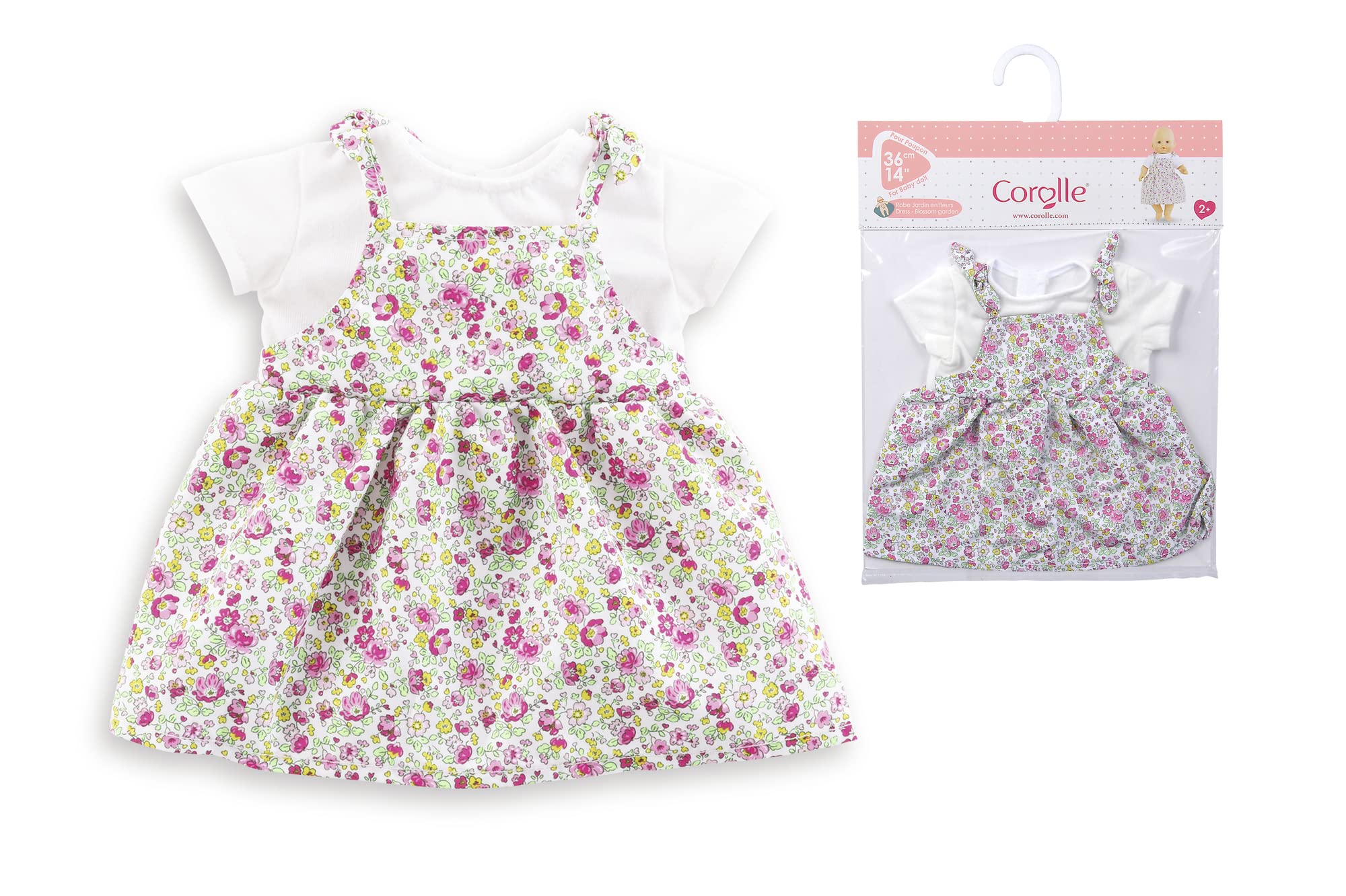 corolle-mon-grand-robe-jardin-en-fleurs-poupon-36-cm-printemps image 1