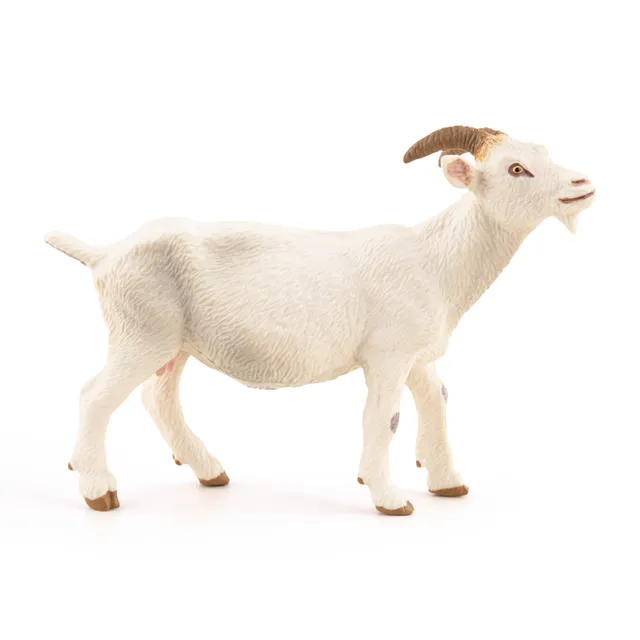 papo-farmyard-friends-figurine-ch-vre-blanche-ferme image 1
