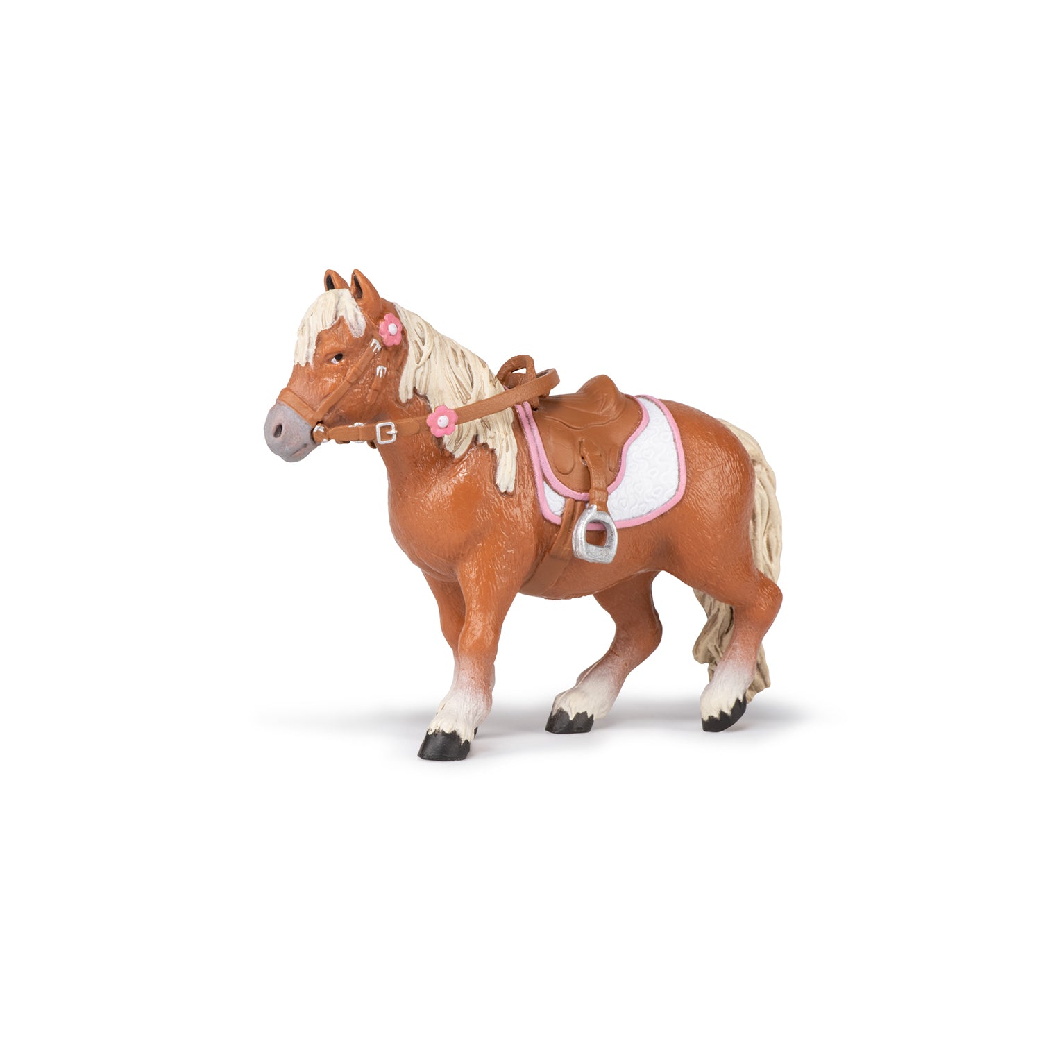 papo-horses-figurine-poney-shetland-avec-selle image 3