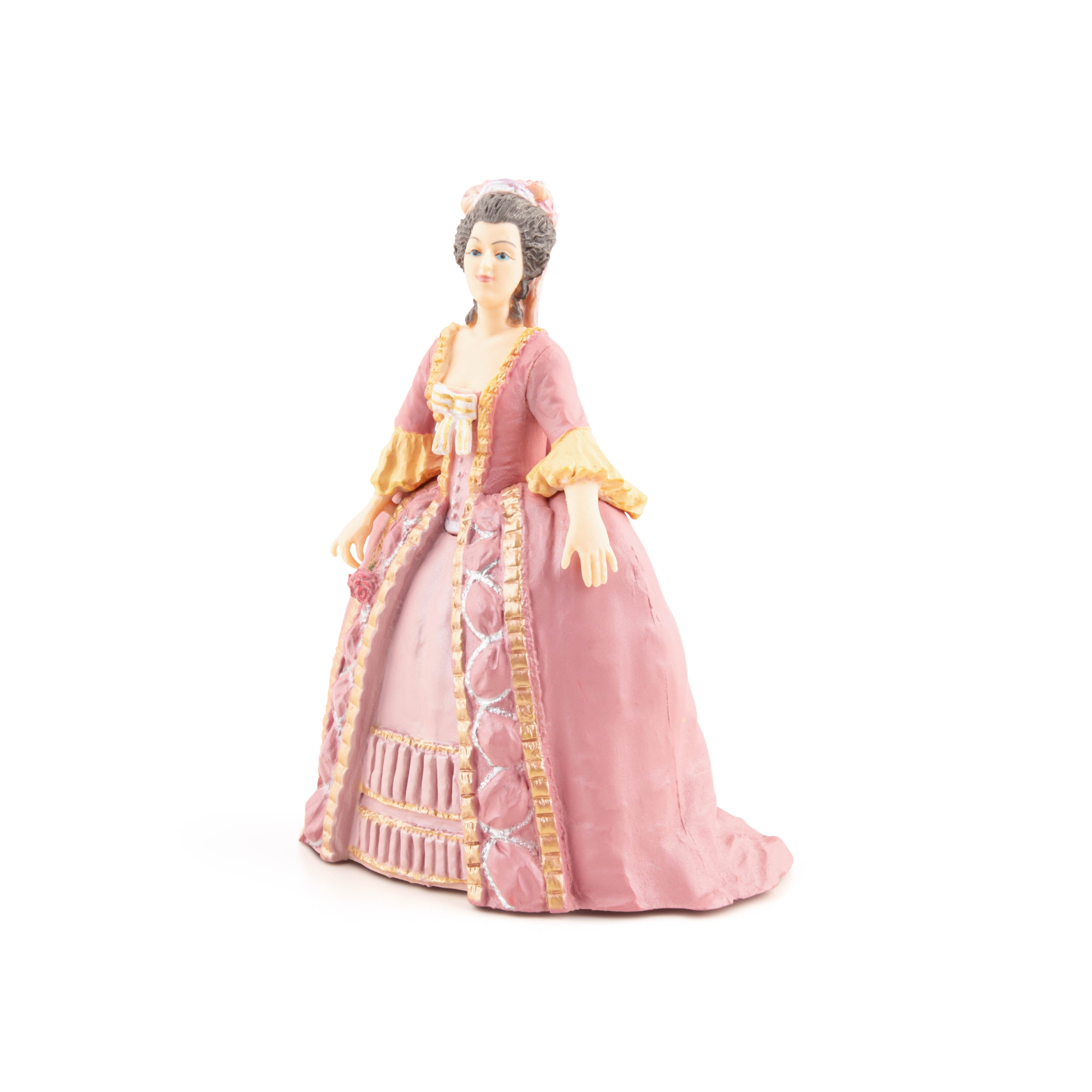 papo-reine-marie-figurine-reine-robe-de-cour image 2