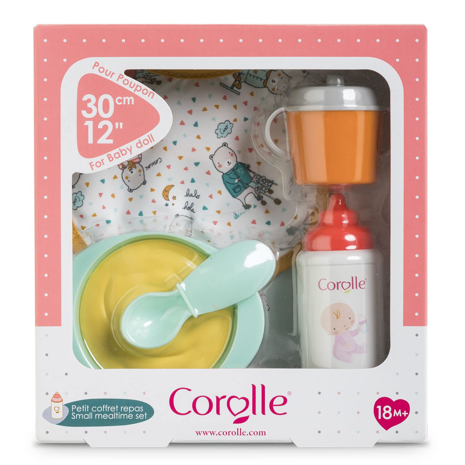 corolle-mon-premier-coffret-repas-accessoires-poupon-30-cm image 2