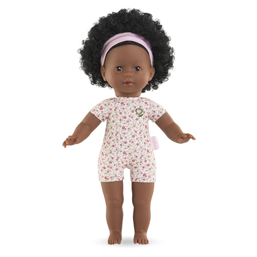 corolle-ma-corolle-pauline-fleurs-poup-e-36-cm-cheveux-noirs image 5