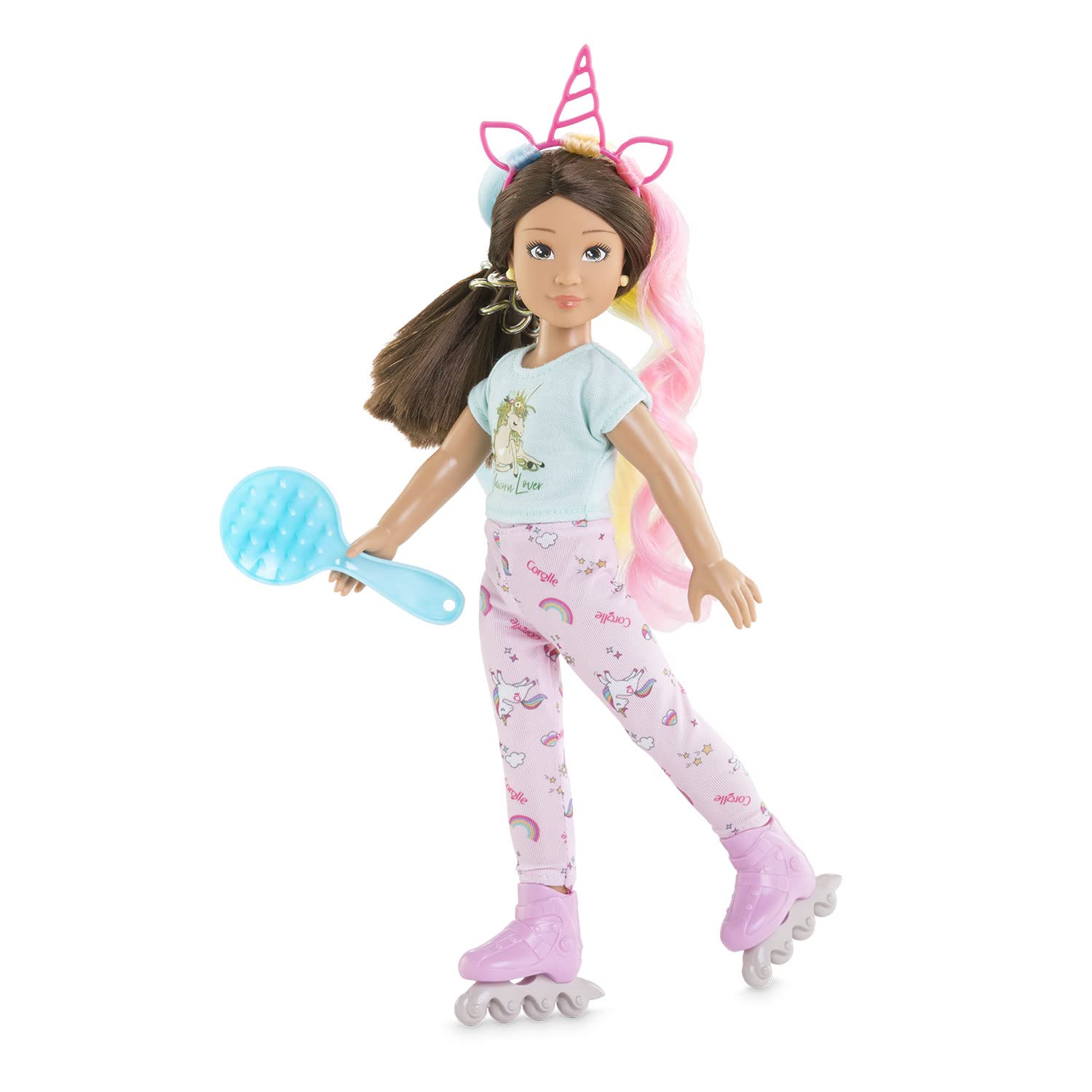 corolle-girls-ensemble-coiffure-arc-en-ciel-accessoires-poup-e-28cm image 4