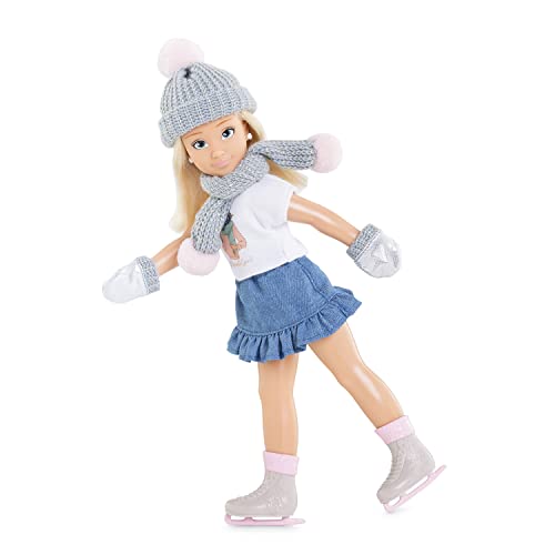 corolle-girls-ensemble-hiver-6-accessoires-poup-e-mannequin-gris-rose image 8