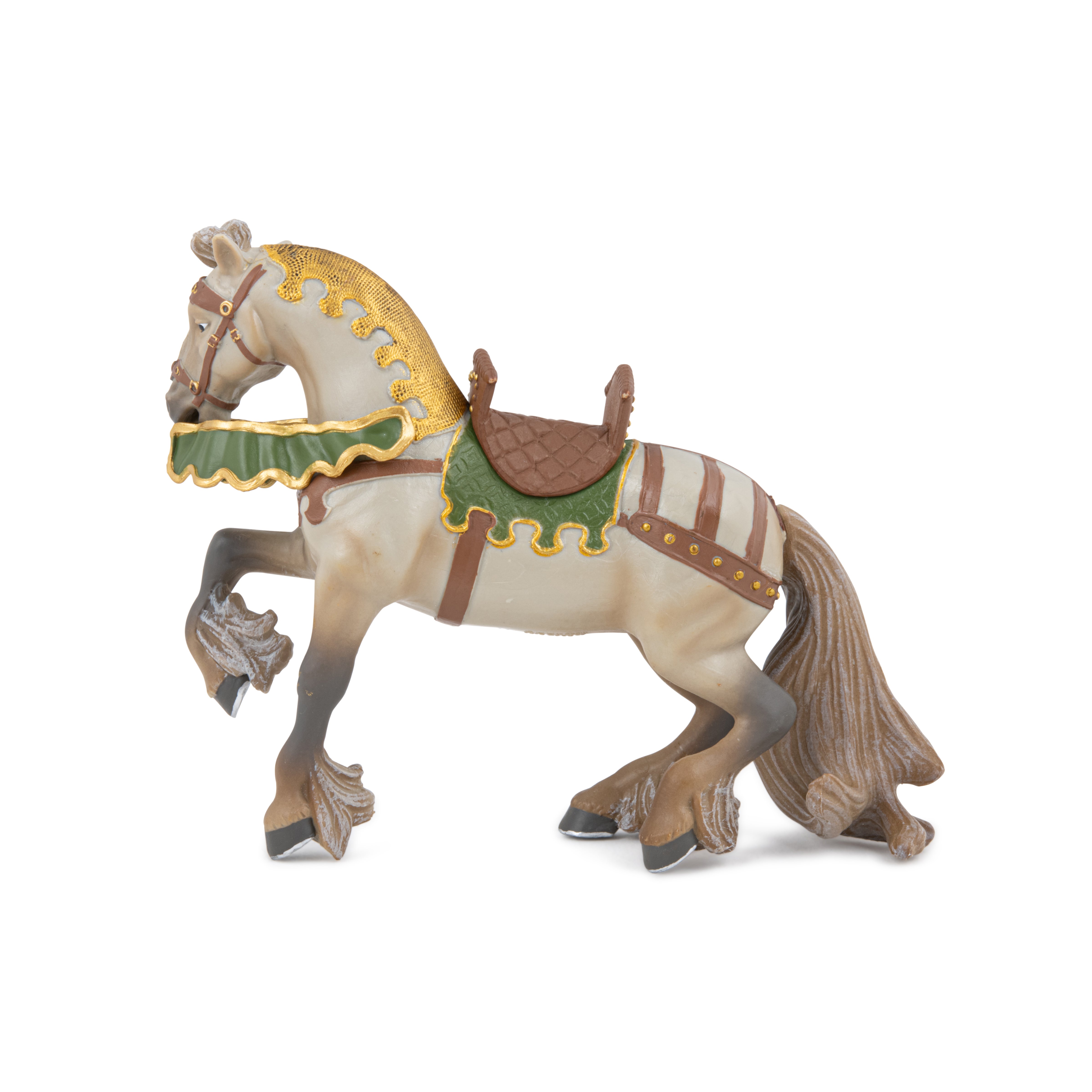 papo-m-di-val-cheval-de-robin-des-bois-figurine-brun image 2