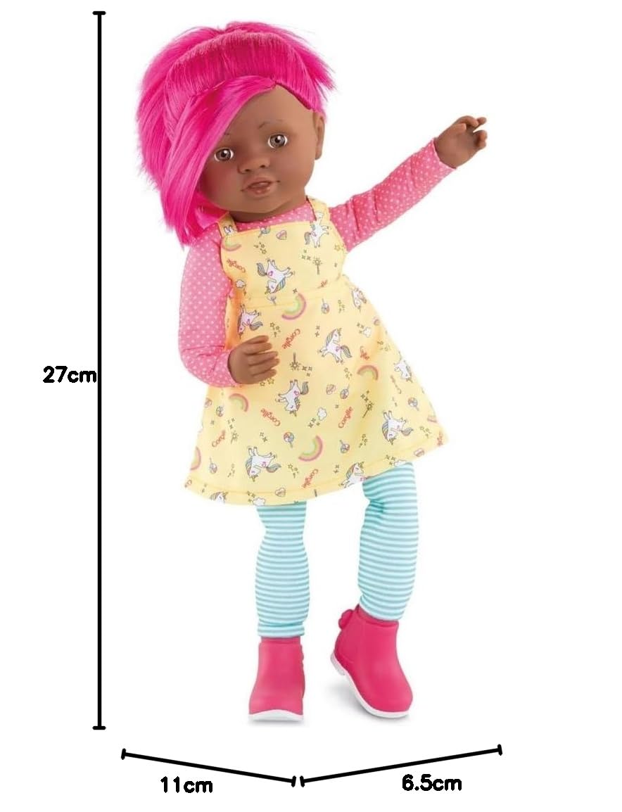 corolle-rainbow-c-lena-poupee-40-cm-cheveux-roses-licorne image 8