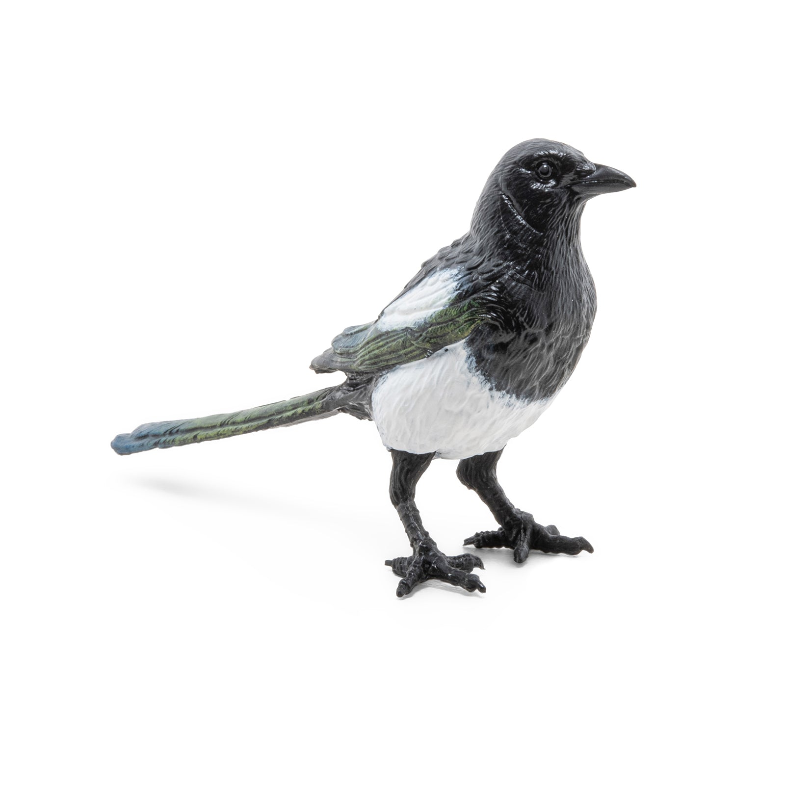 papo-garden-animals-pie-figurine-oiseau-noir-et-blanc-jardin image 5
