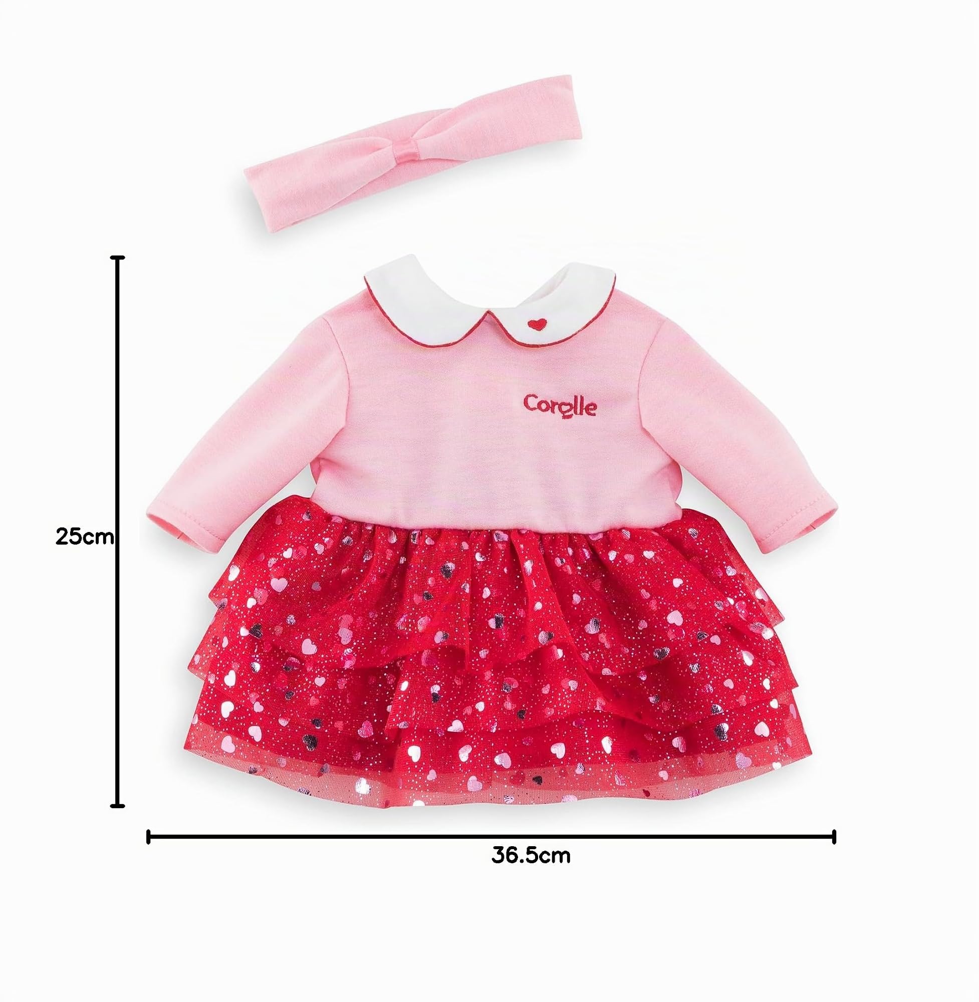 corolle-mon-grand-poupon-robe-p-tales-de-c-urs-bandeau-36cm image 5