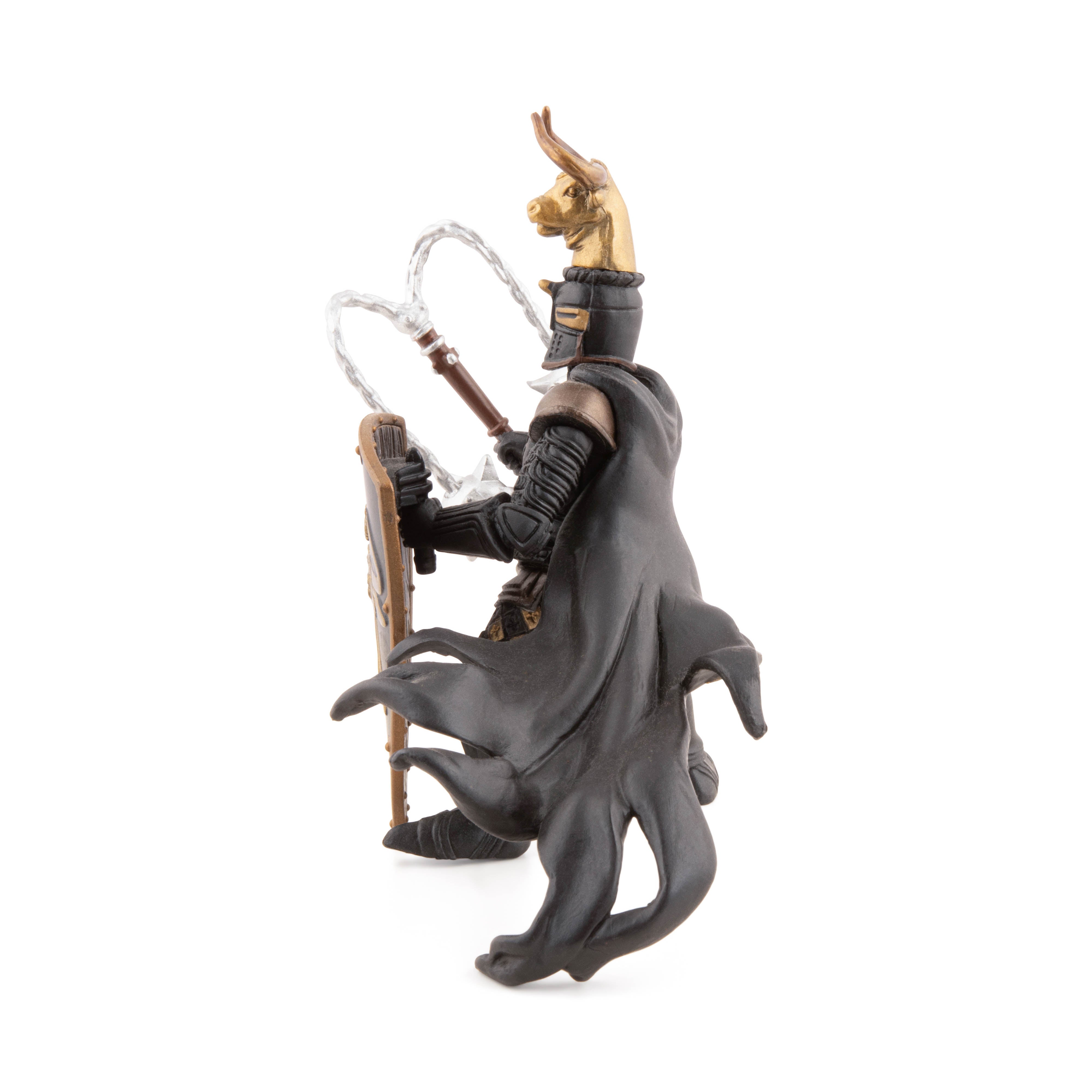 papo-medieval-ma-tre-des-armes-cimier-taureau-chevalier image 6