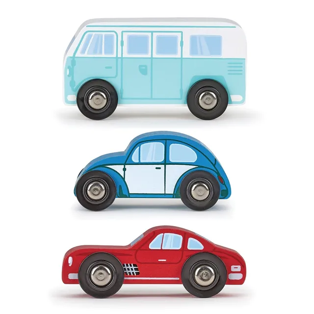 papo-city-set-3-petites-voitures-bois image 1