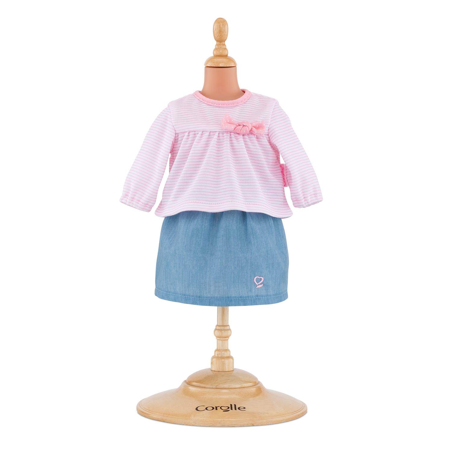 corolle-mon-grand-poupon-top-et-jupe-v-tement-36cm image 3