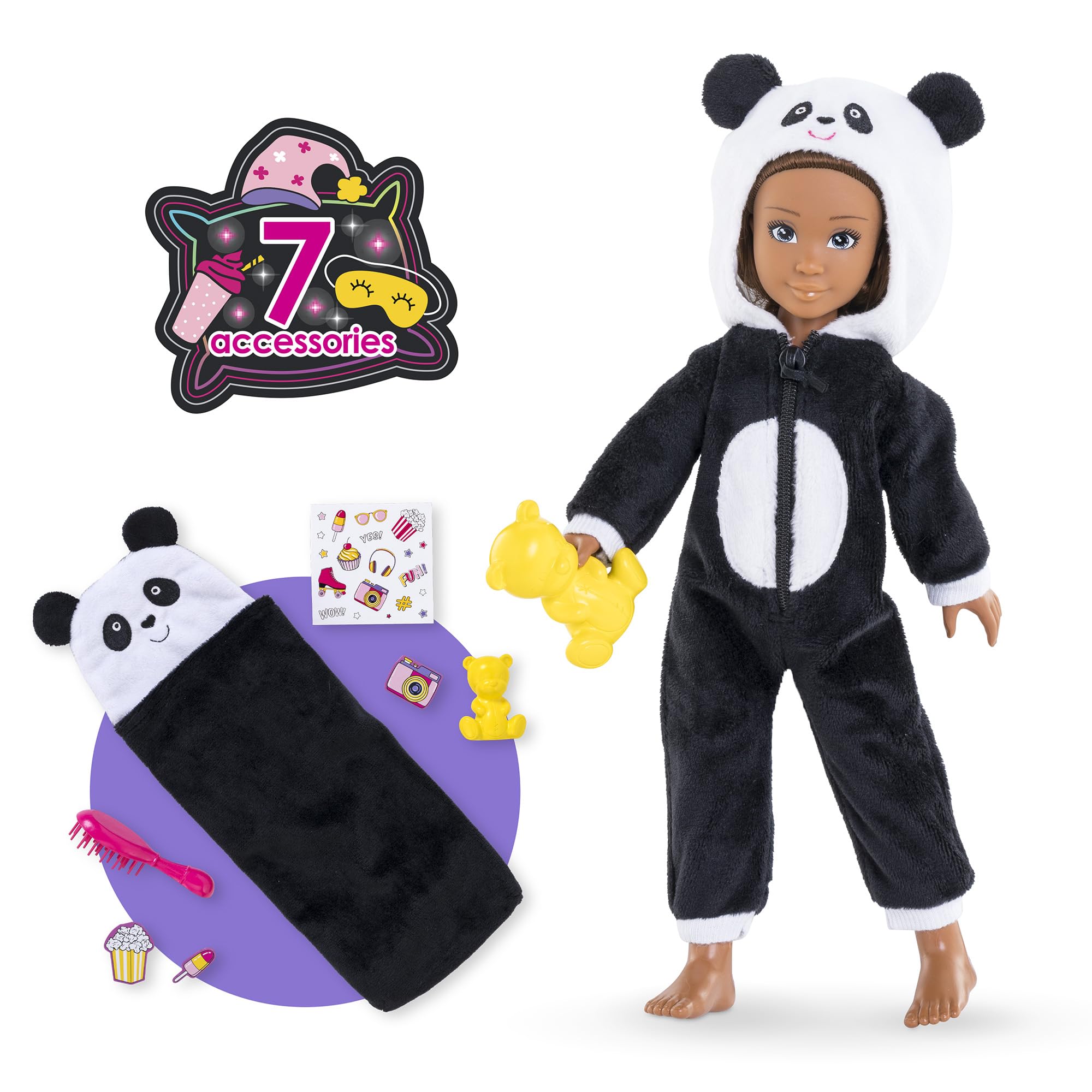 corolle-girls-melody-pyjama-party-poup-e-mannequin-28-cm image 3
