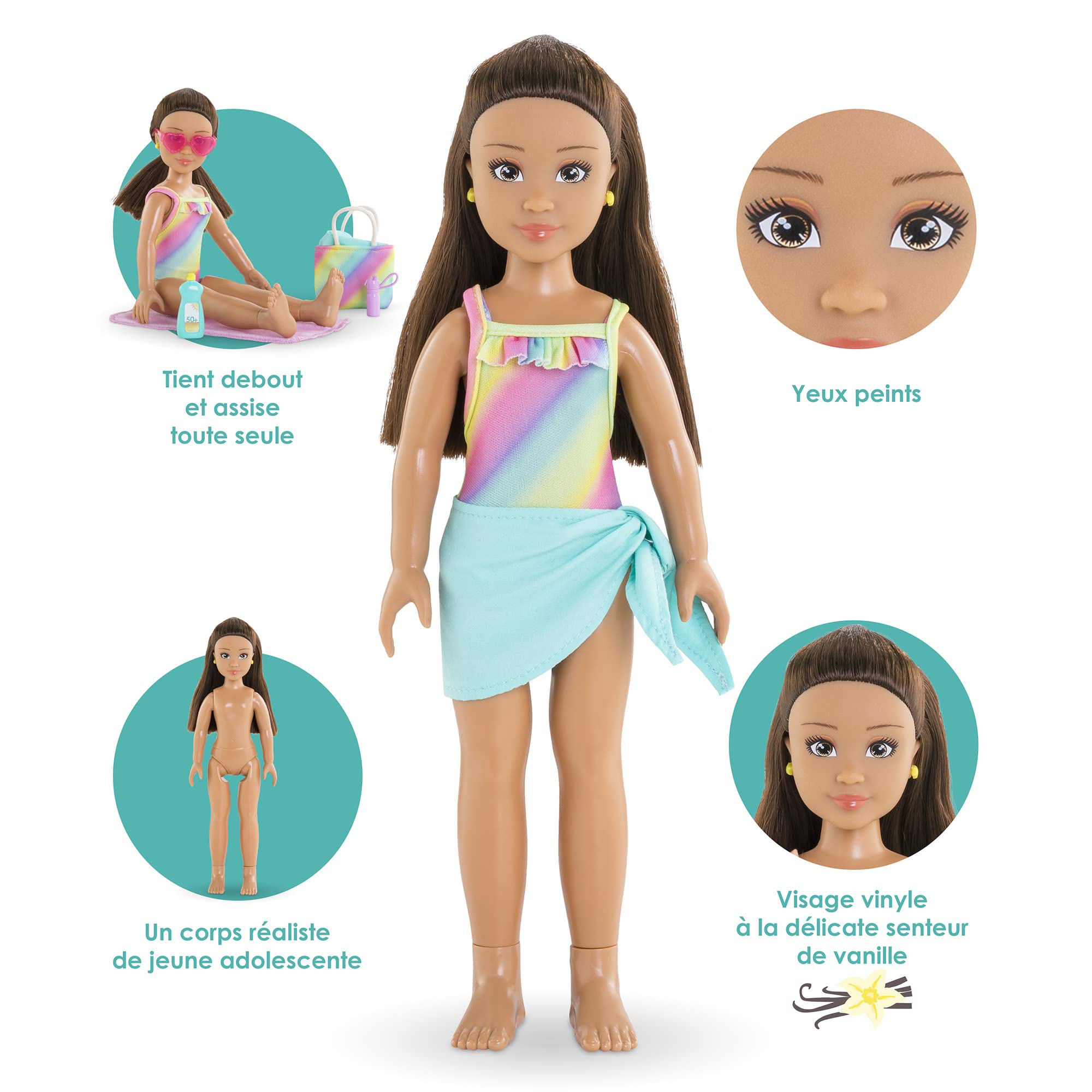 corolle-girls-coffret-luna-la-plage-poup-e-28cm-5-accessoires image 3