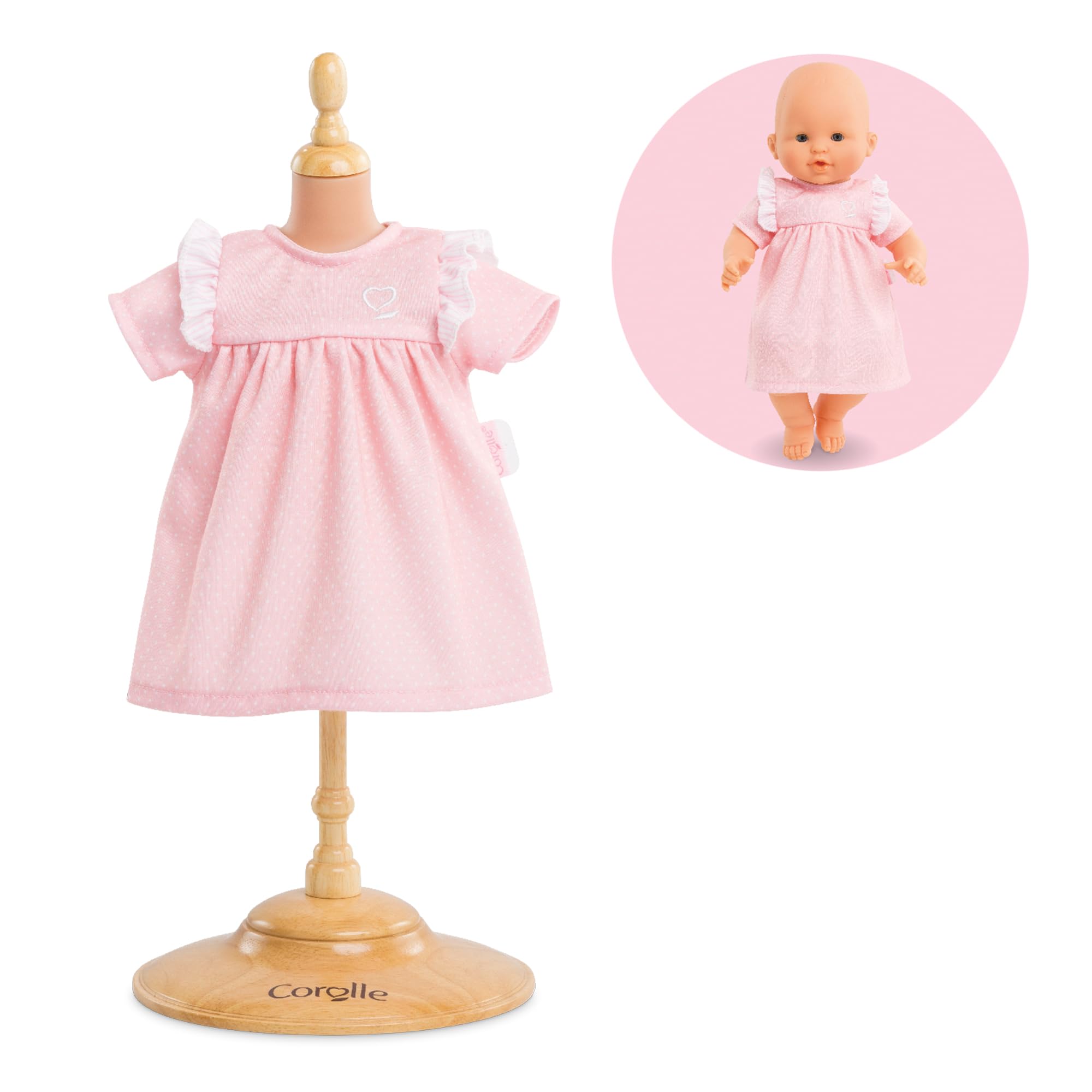 corolle-mon-grand-poupon-robe-drag-e-36-cm-v-tement image 5
